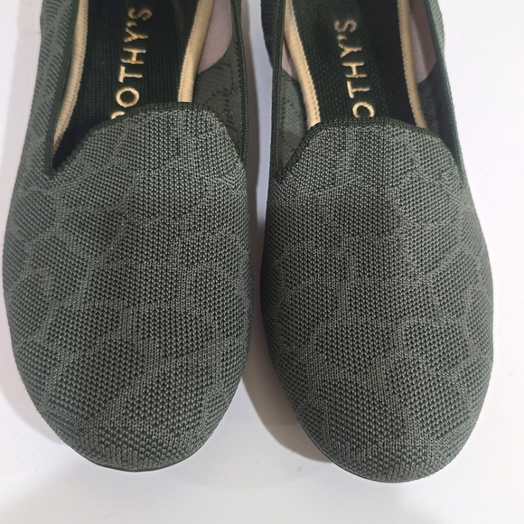 🪴 ROTHY'S "THE FLAT" TURTLE PRINT KNIT ROUND TOE FLATS - Picture 4 of 12